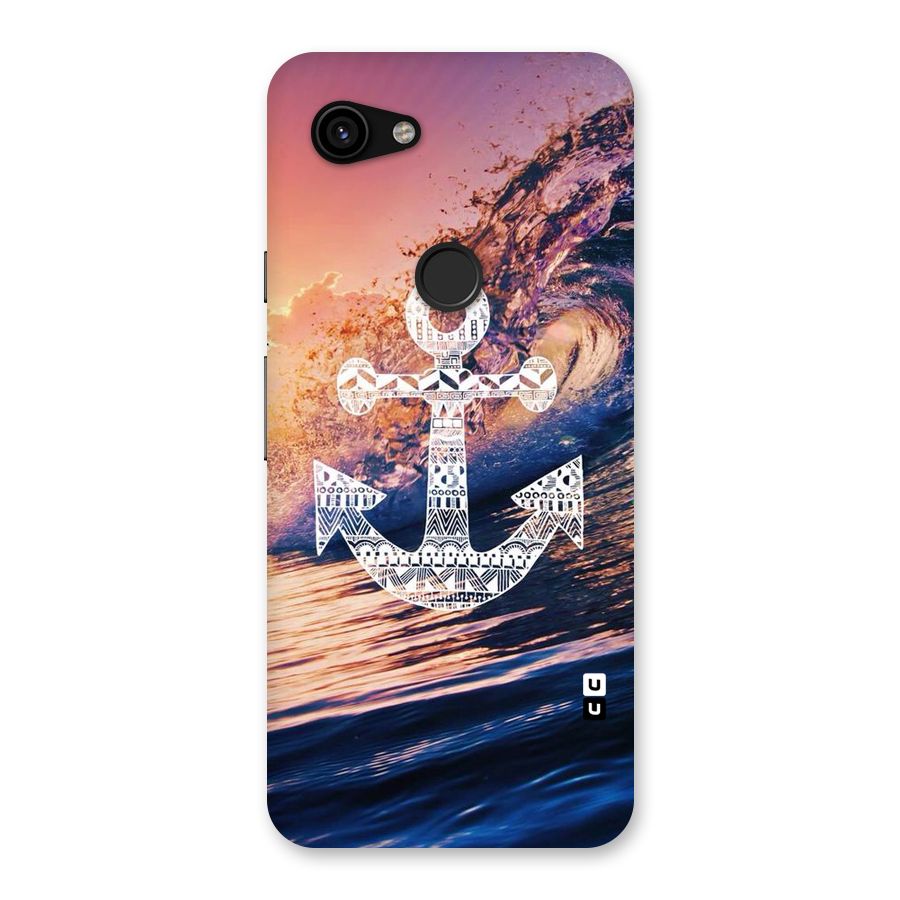 Ocean Anchor Wave Back Case for Google Pixel 3a