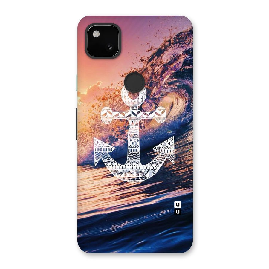Ocean Anchor Wave Back Case for Google Pixel 4a