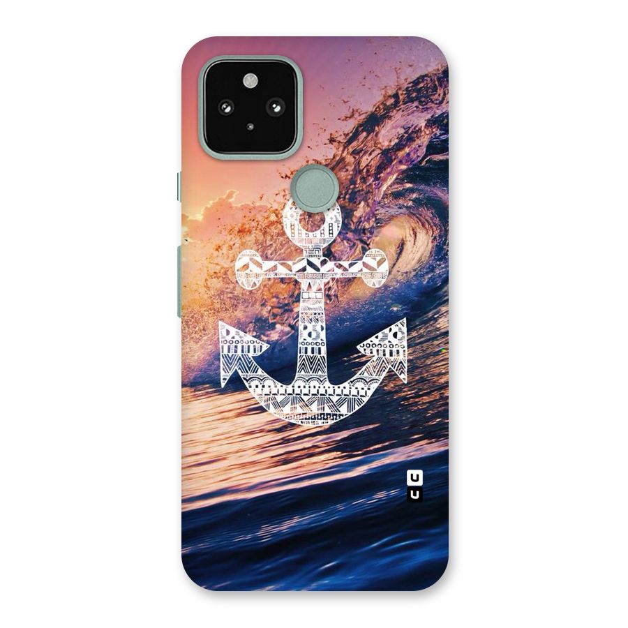 Ocean Anchor Wave Back Case for Google Pixel 5