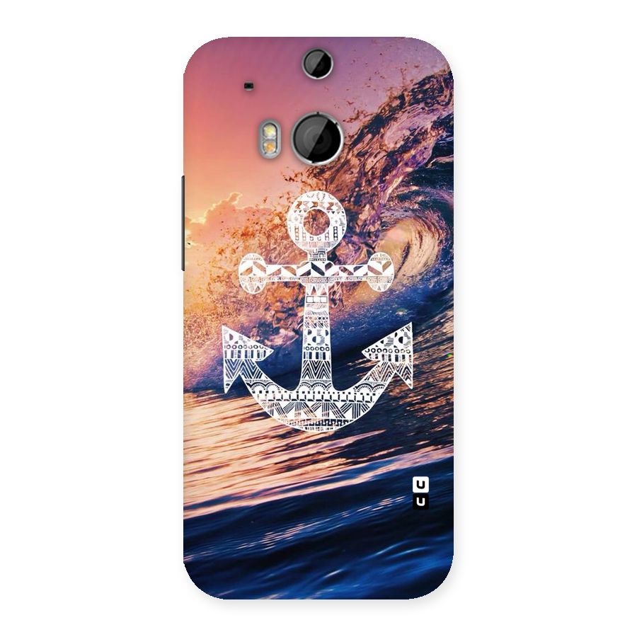 Ocean Anchor Wave Back Case for HTC One M8
