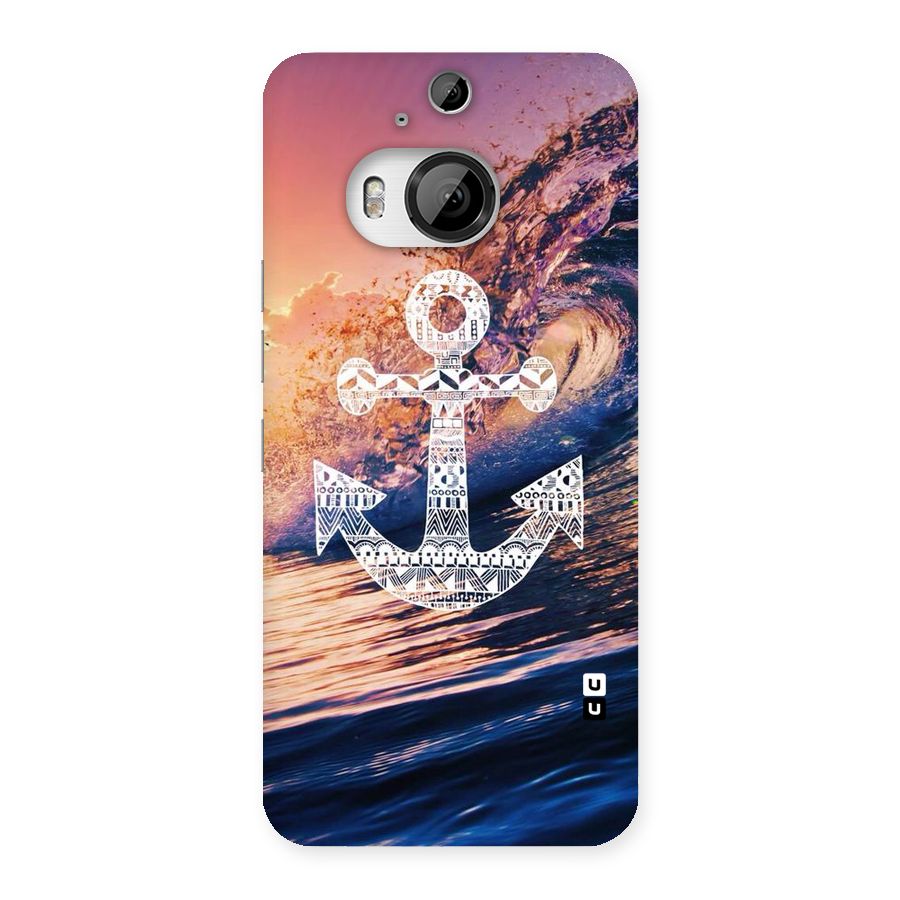Ocean Anchor Wave Back Case for HTC One M9 Plus