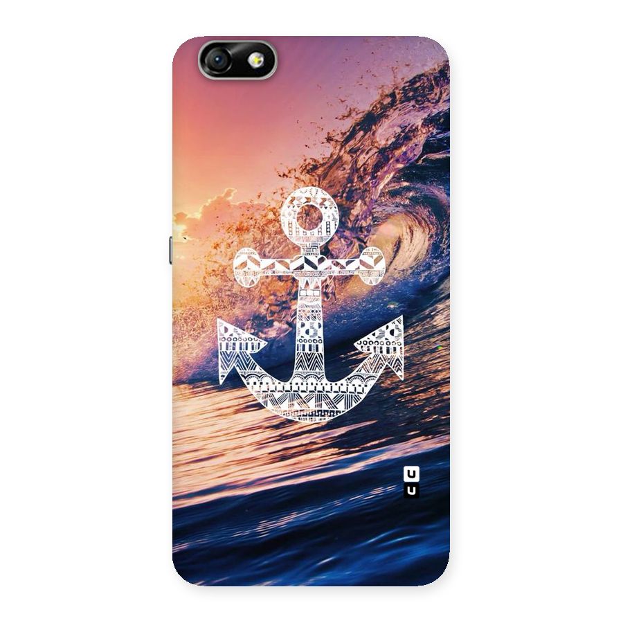Ocean Anchor Wave Back Case for Honor 4X