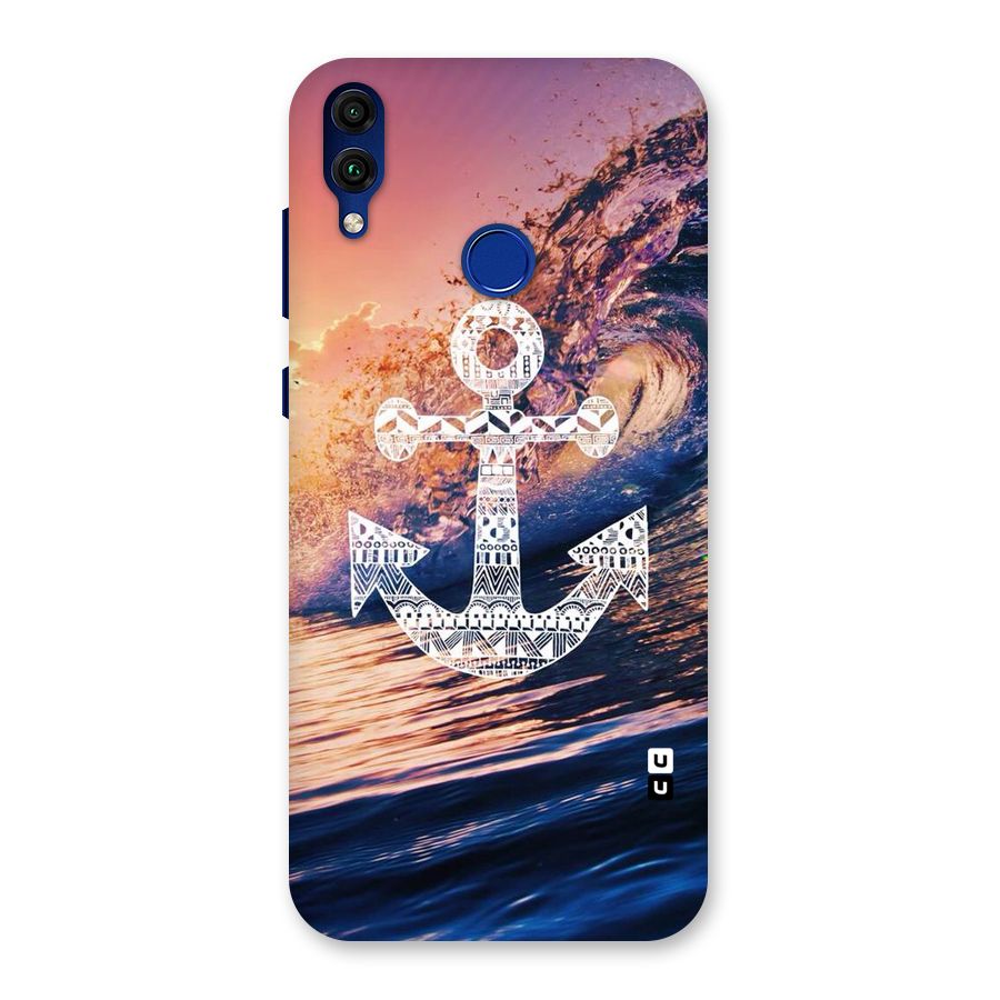 Ocean Anchor Wave Back Case for Honor 8C