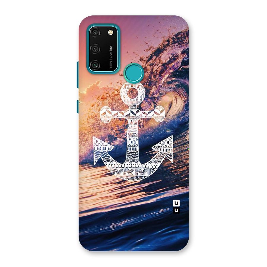 Ocean Anchor Wave Back Case for Honor 9A