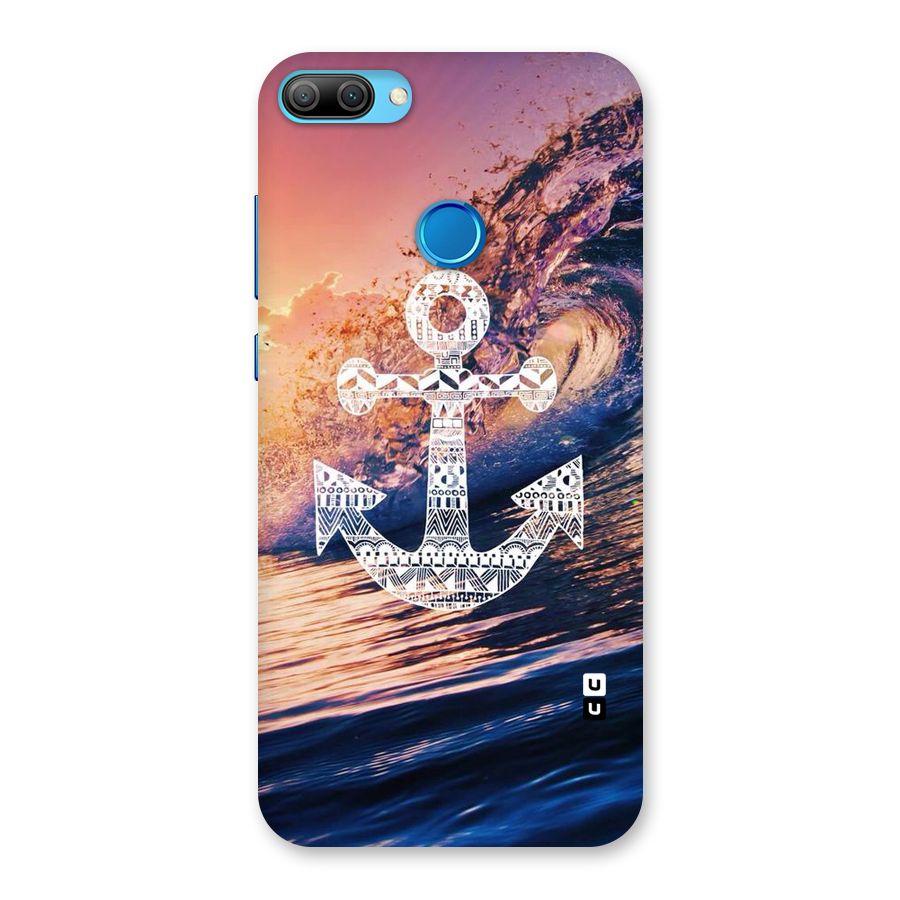 Ocean Anchor Wave Back Case for Honor 9N