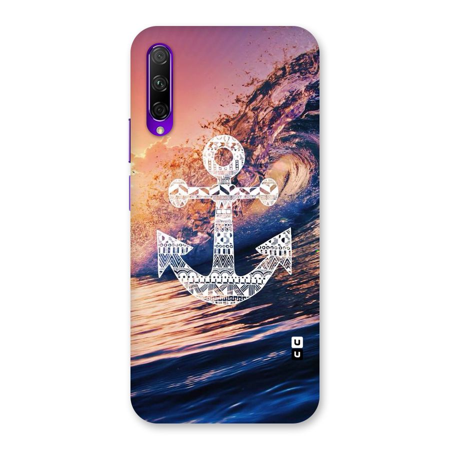 Ocean Anchor Wave Back Case for Honor 9X Pro