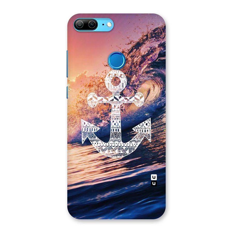Ocean Anchor Wave Back Case for Honor 9 Lite
