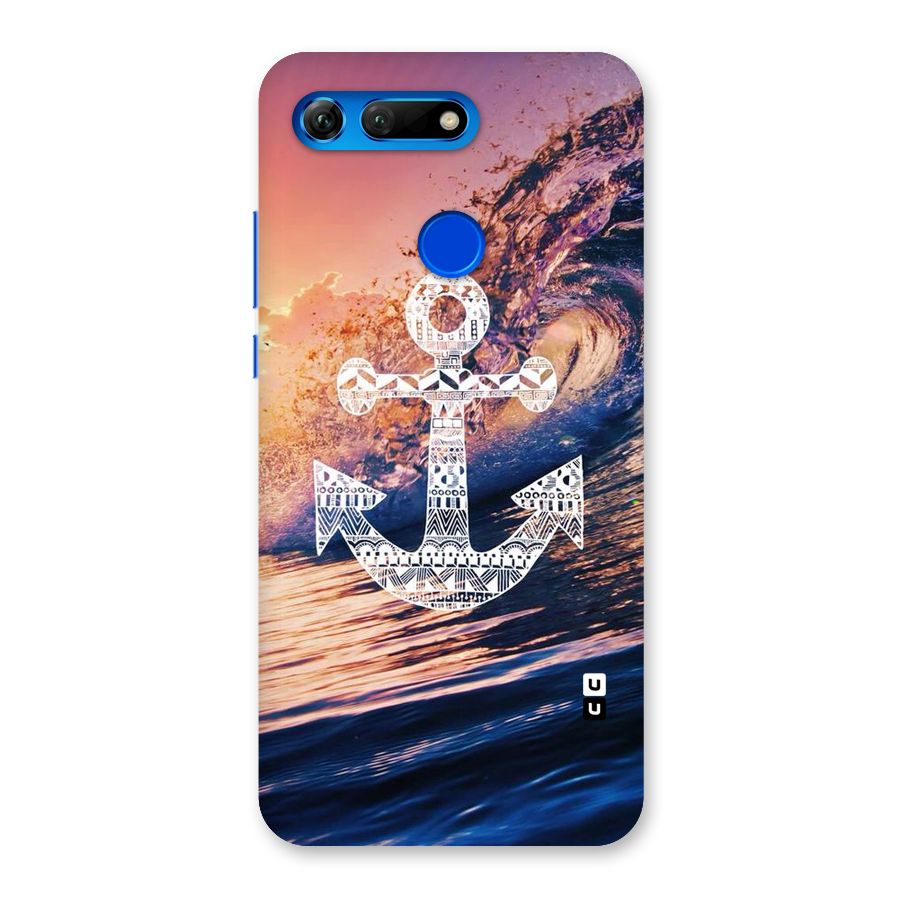 Ocean Anchor Wave Back Case for Honor View 20