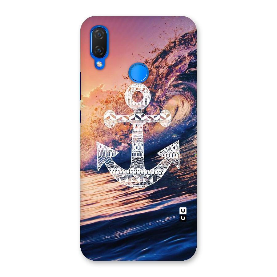 Ocean Anchor Wave Back Case for Huawei P Smart+