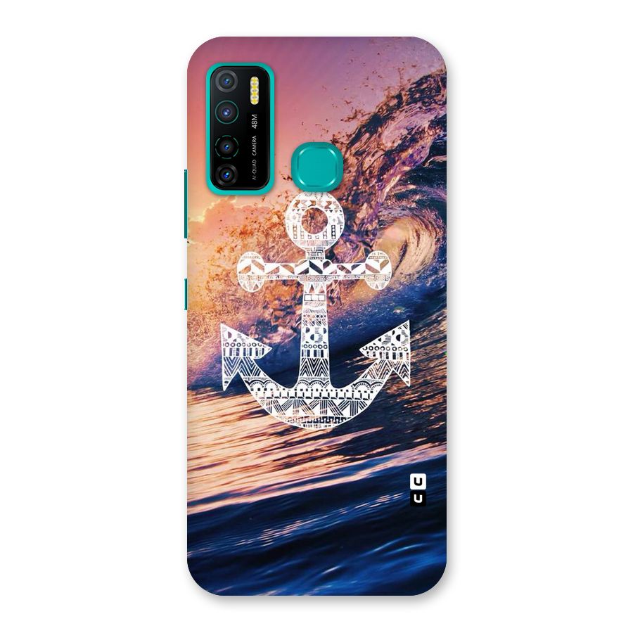 Ocean Anchor Wave Back Case for Infinix Hot 9 Pro