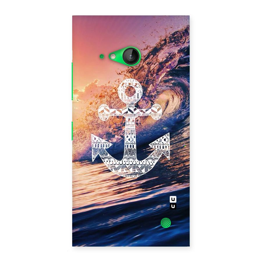 Ocean Anchor Wave Back Case for Lumia 730