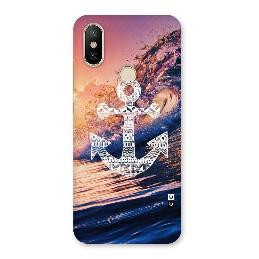 Ocean Anchor Wave Back Case for Mi A2