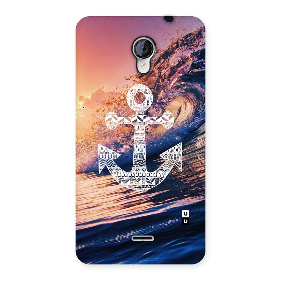 Ocean Anchor Wave Back Case for Micromax Unite 2 A106