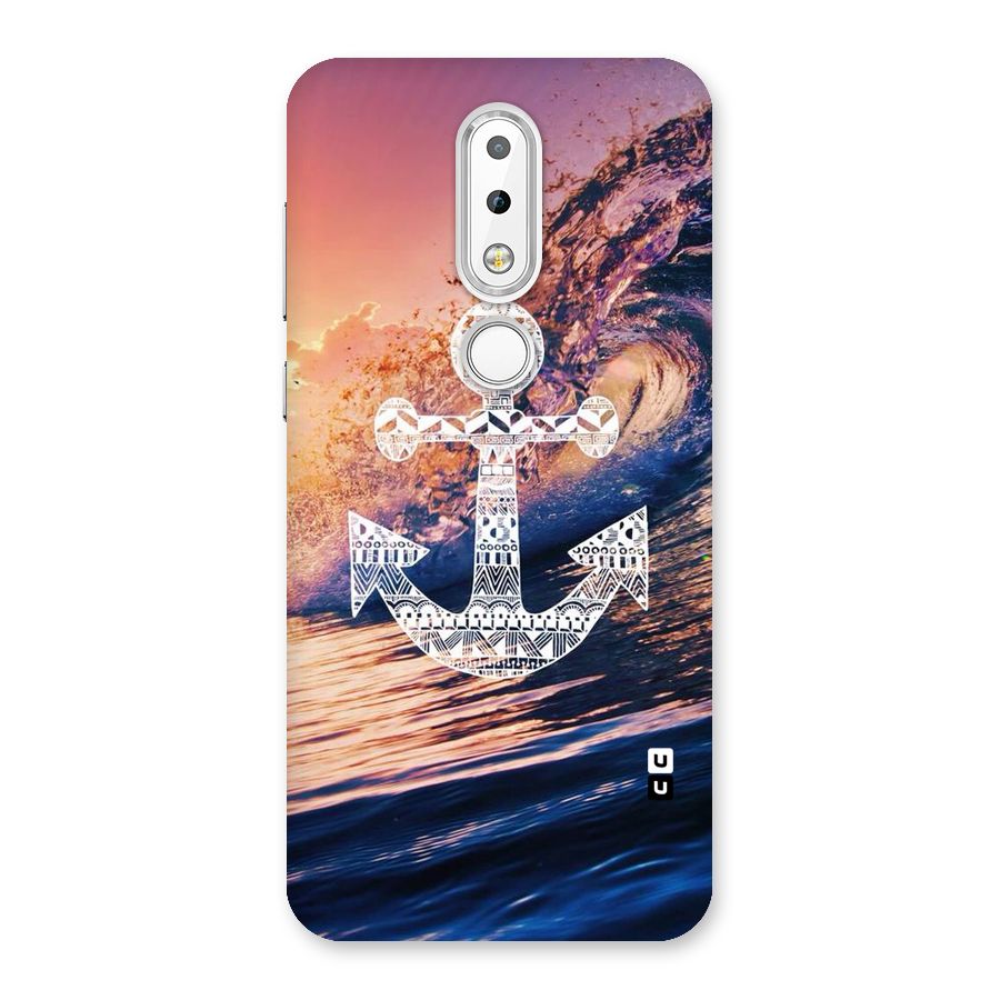 Ocean Anchor Wave Back Case for Nokia 6.1 Plus