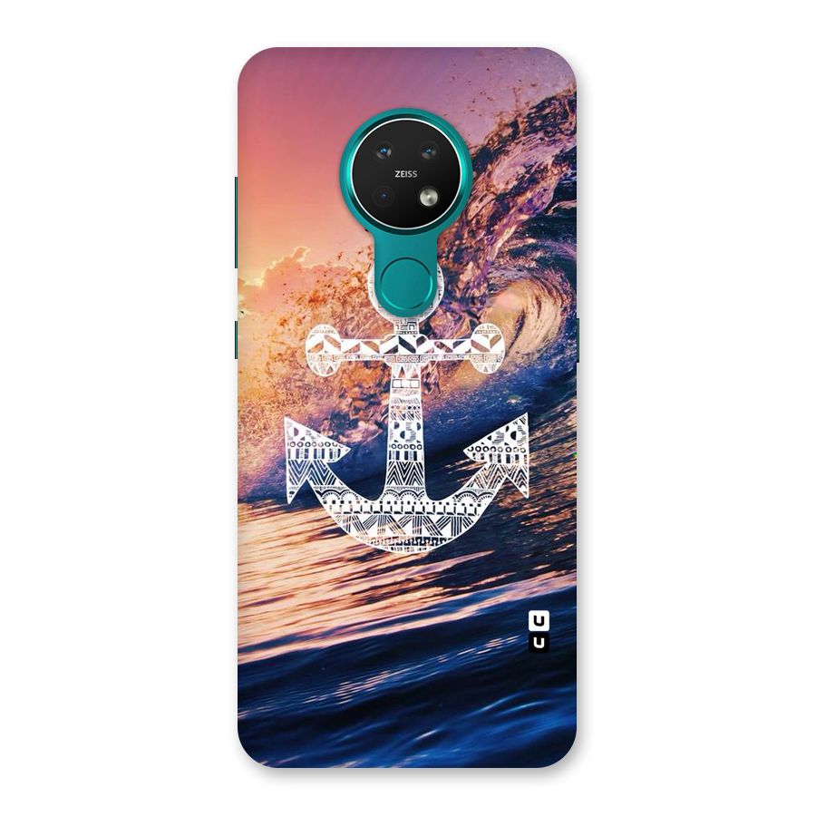 Ocean Anchor Wave Back Case for Nokia 7.2