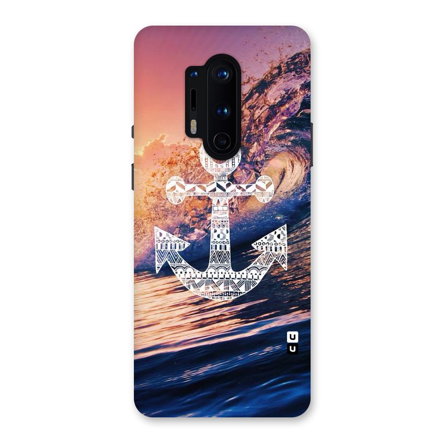Ocean Anchor Wave Back Case for OnePlus 8 Pro