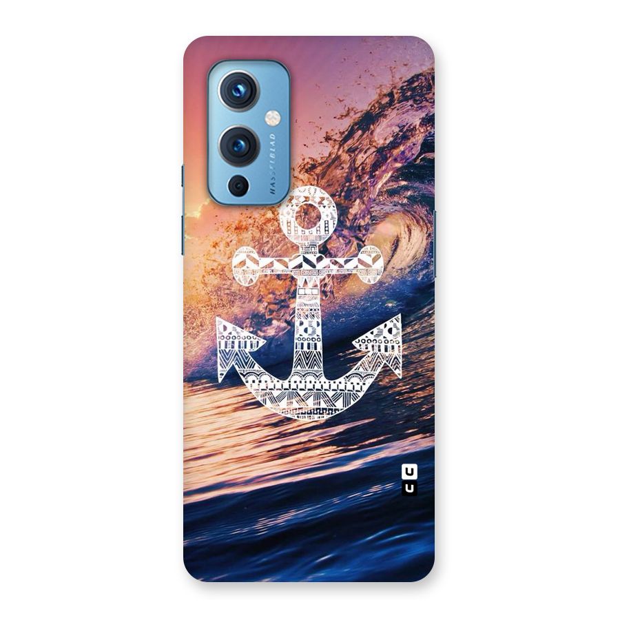 Ocean Anchor Wave Back Case for OnePlus 9