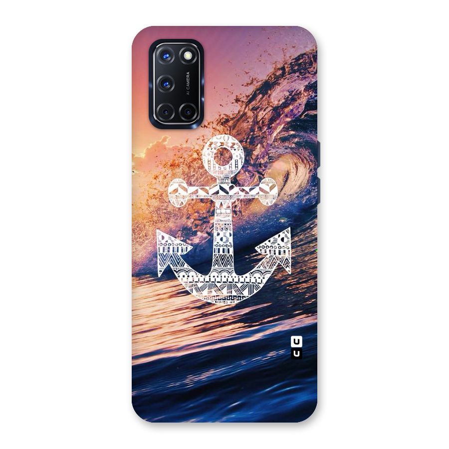Ocean Anchor Wave Back Case for Oppo A52