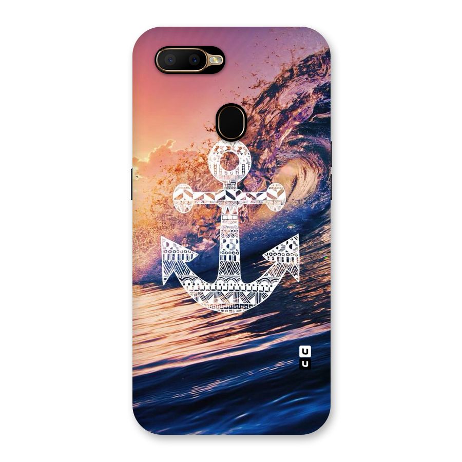 Ocean Anchor Wave Back Case for Oppo A5s