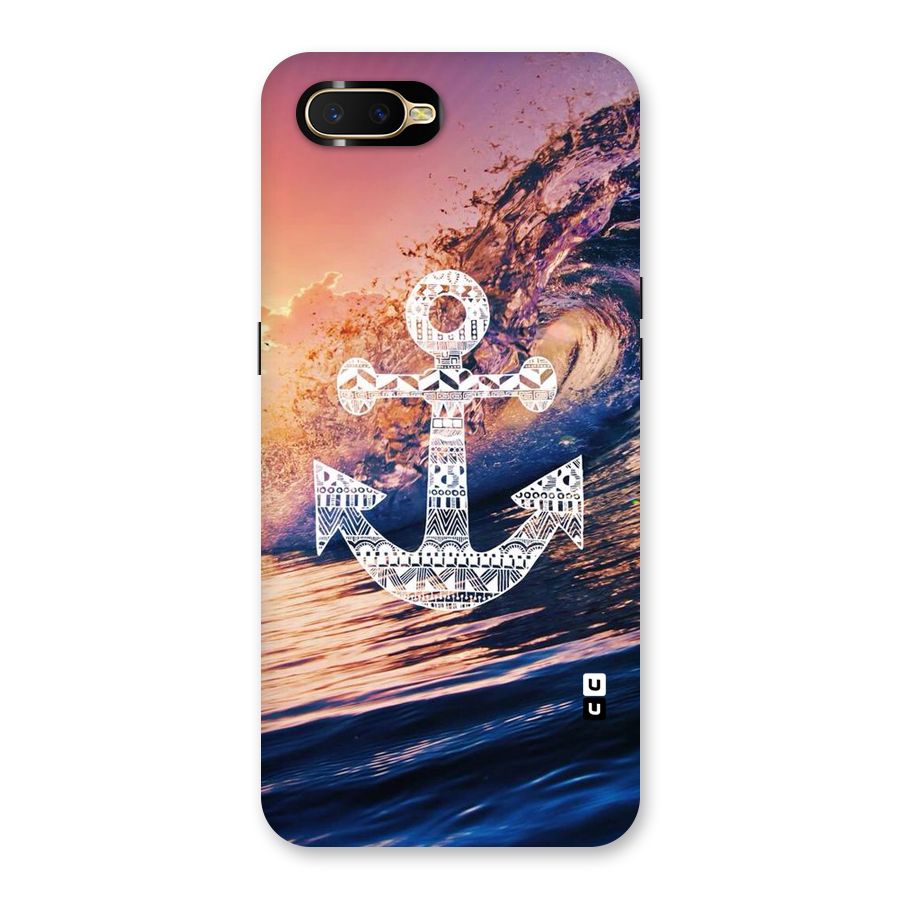 Ocean Anchor Wave Back Case for Oppo K1