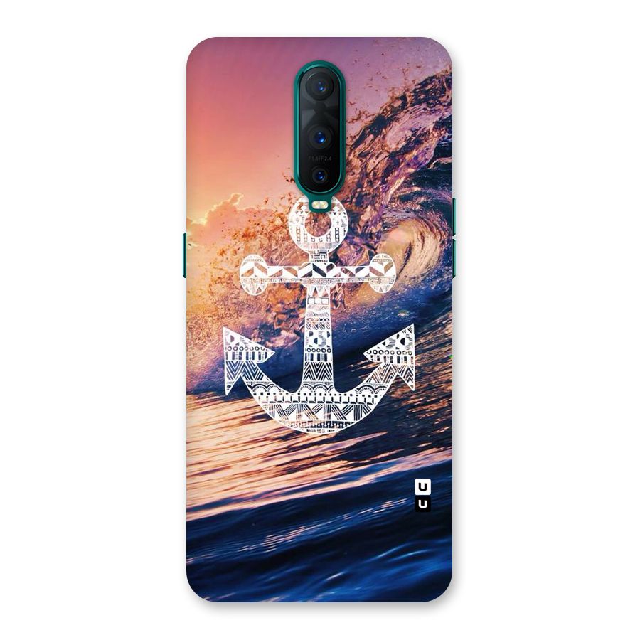 Ocean Anchor Wave Back Case for Oppo R17 Pro