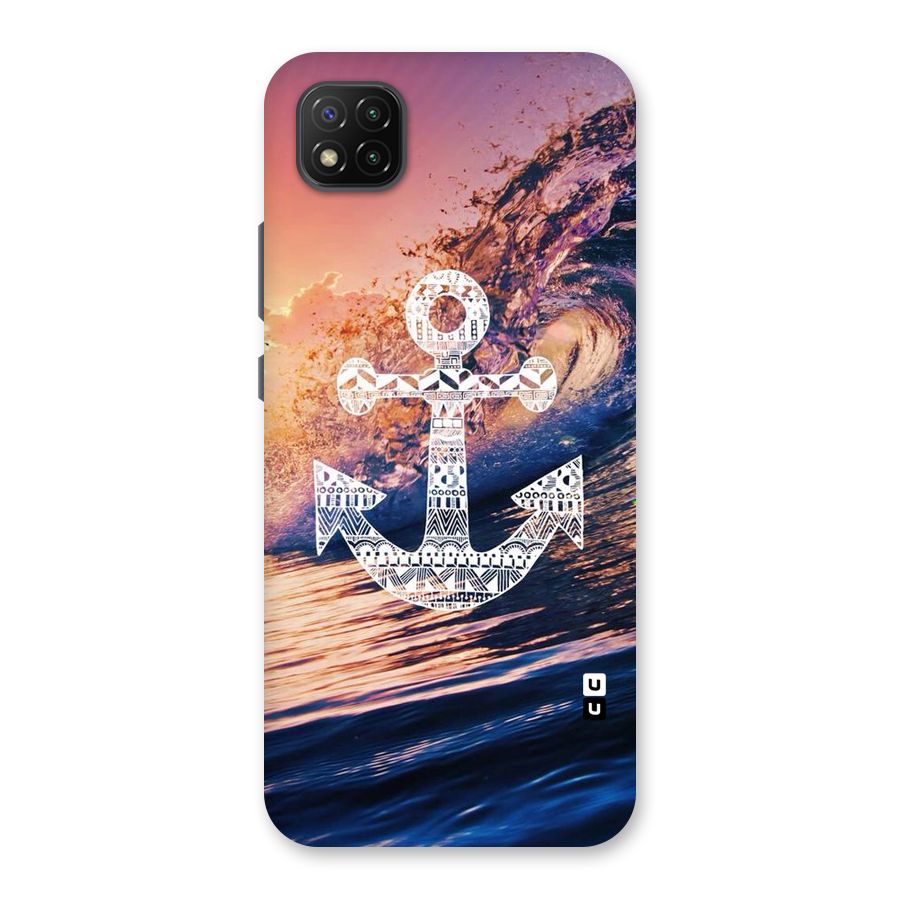 Ocean Anchor Wave Back Case for Poco C3