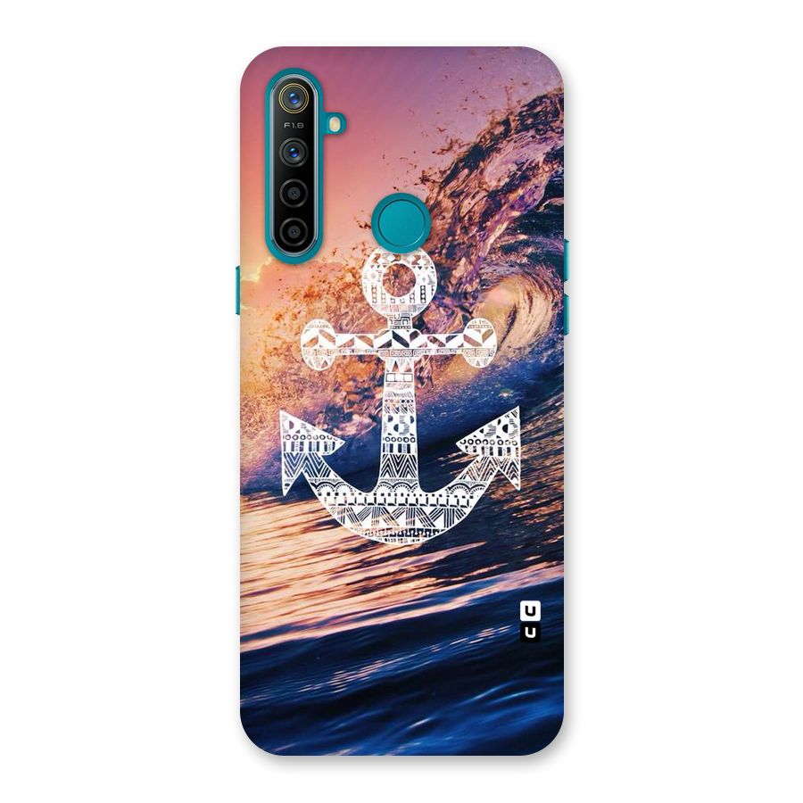 Ocean Anchor Wave Back Case for Realme 5i
