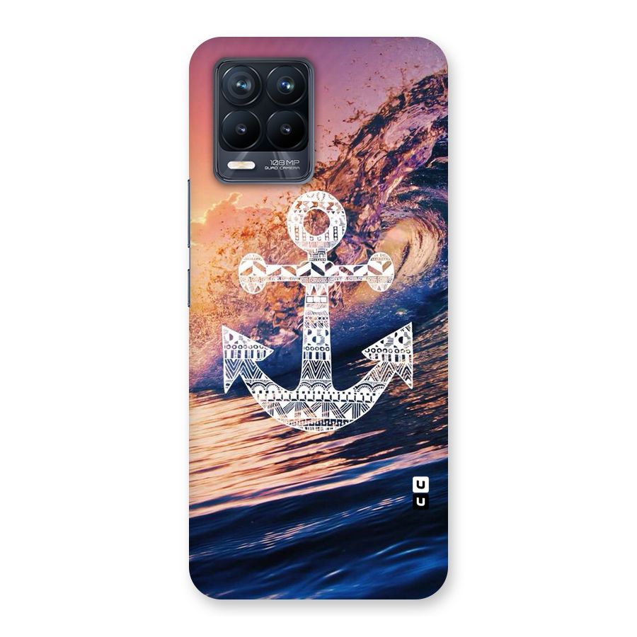 Ocean Anchor Wave Back Case for Realme 8 Pro