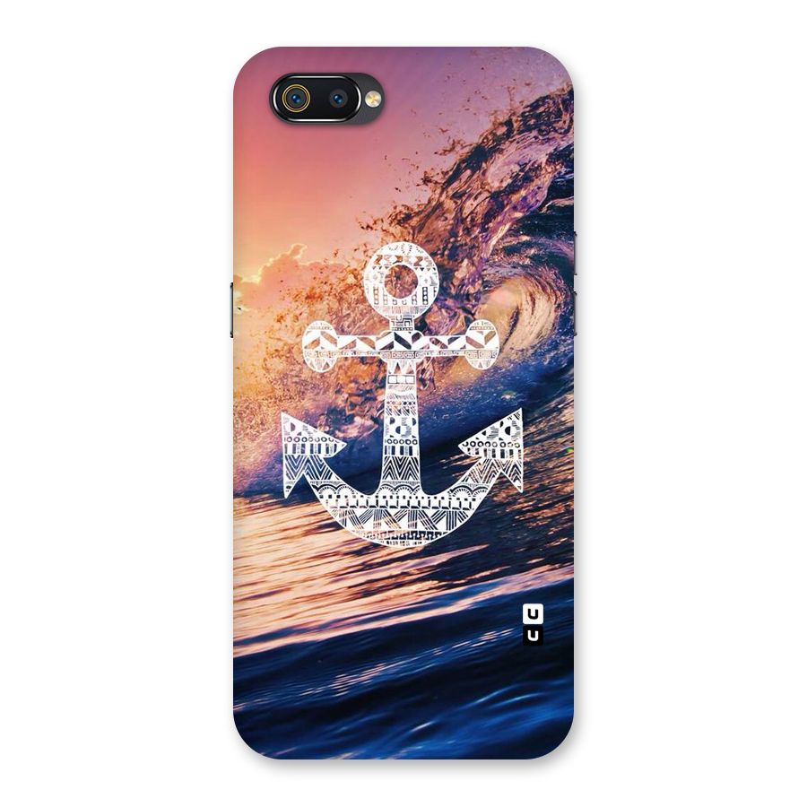 Ocean Anchor Wave Back Case for Realme C2