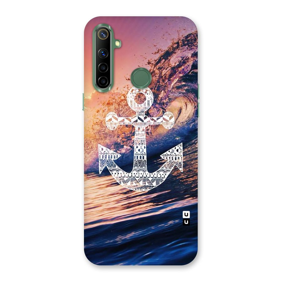 Ocean Anchor Wave Back Case for Realme Narzo 10