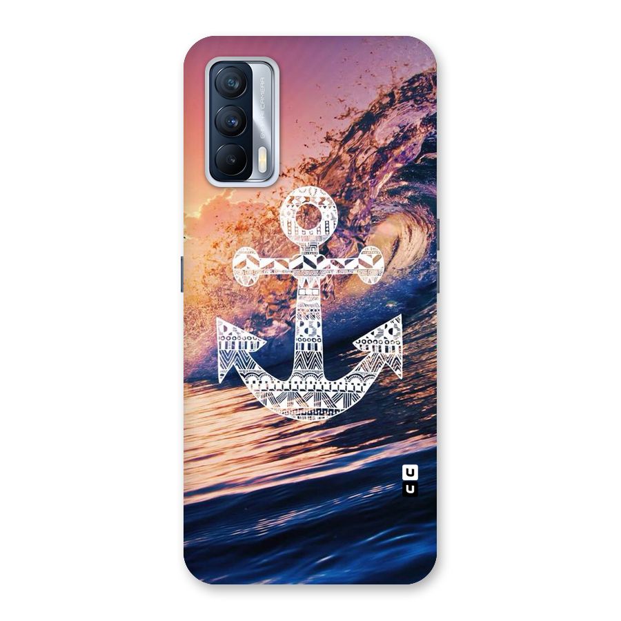 Ocean Anchor Wave Back Case for Realme X7