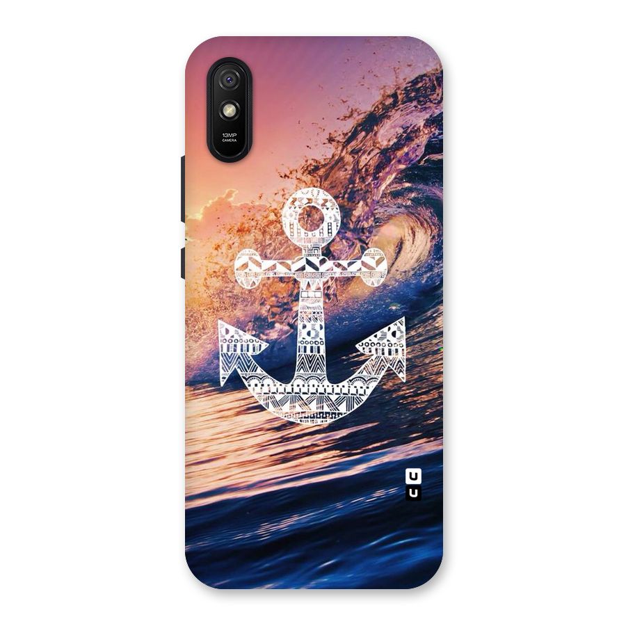 Ocean Anchor Wave Back Case for Redmi 9A