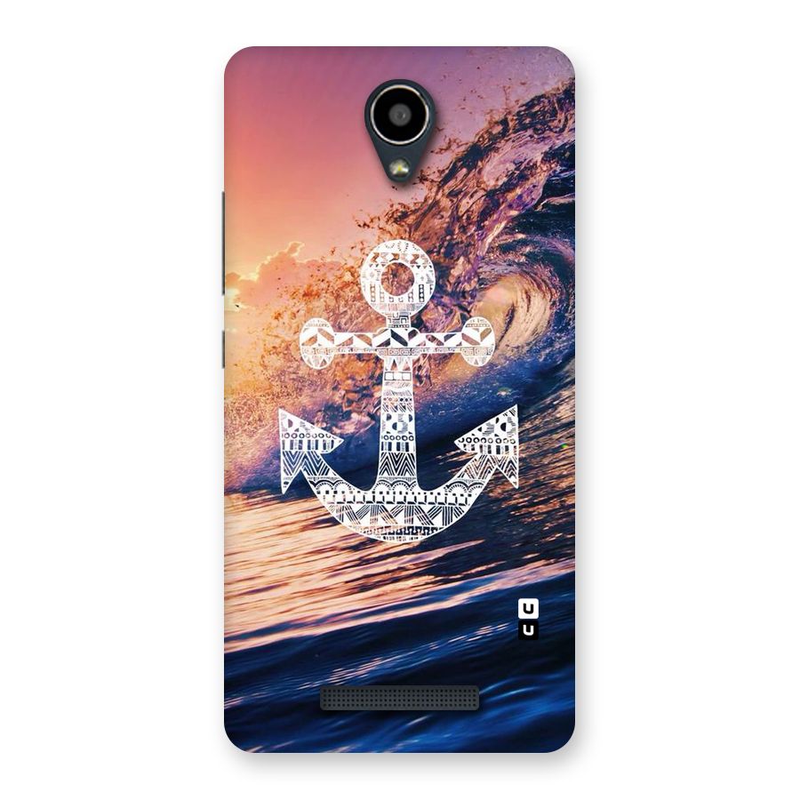 Ocean Anchor Wave Back Case for Redmi Note 2