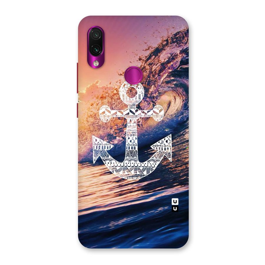 Ocean Anchor Wave Back Case for Redmi Note 7 Pro