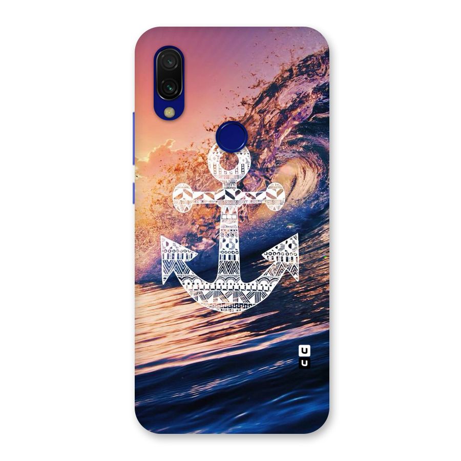 Ocean Anchor Wave Back Case for Redmi Y3