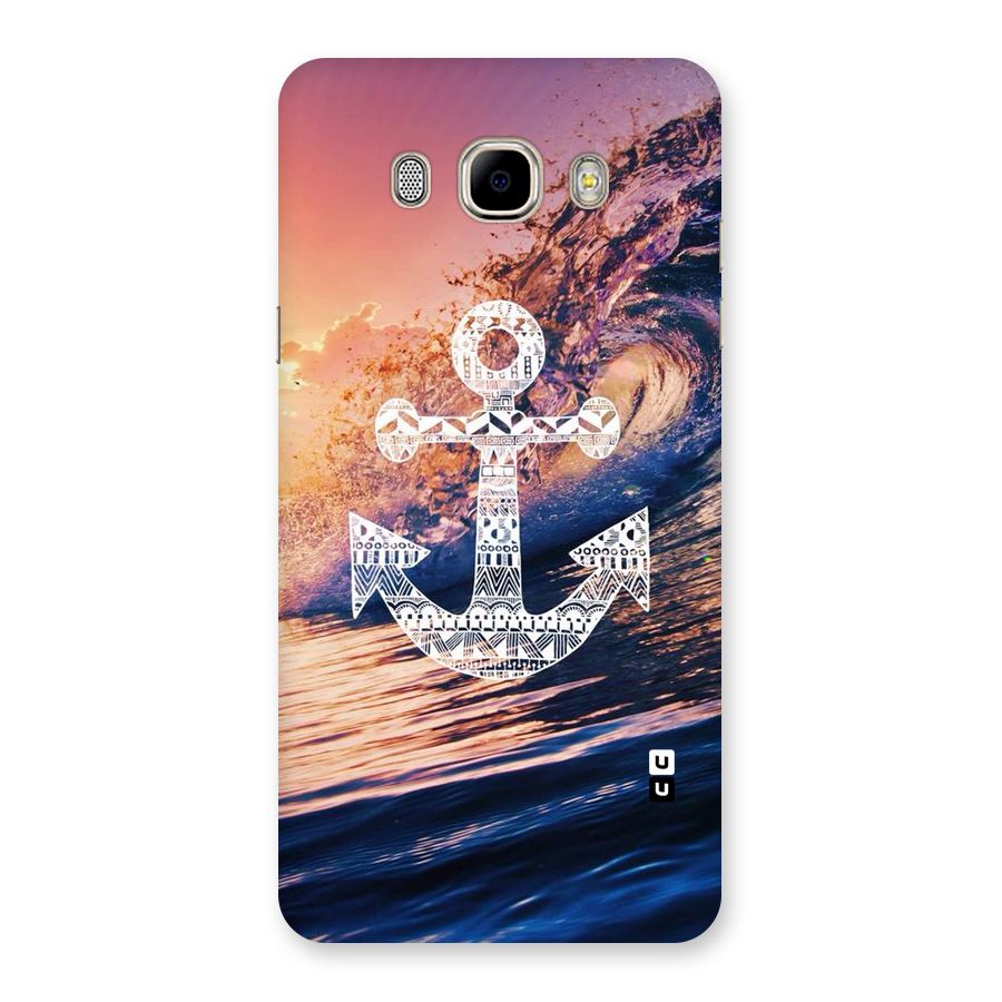 Ocean Anchor Wave Back Case for Samsung Galaxy J7 2016