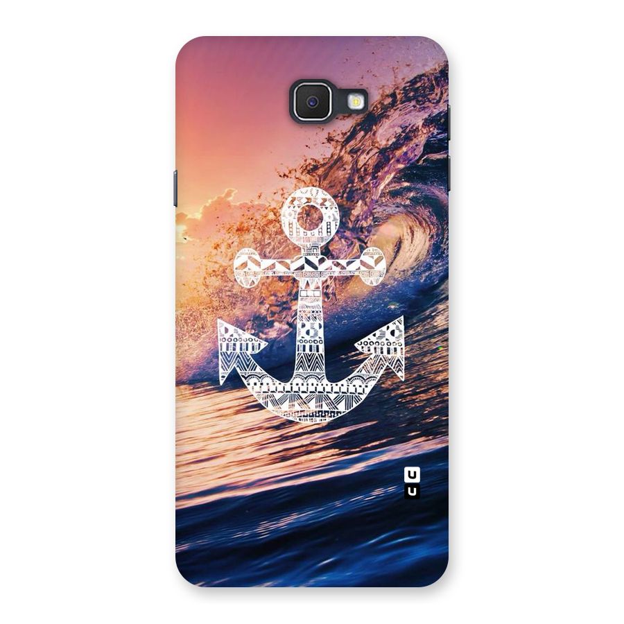 Ocean Anchor Wave Back Case for Samsung Galaxy J7 Prime