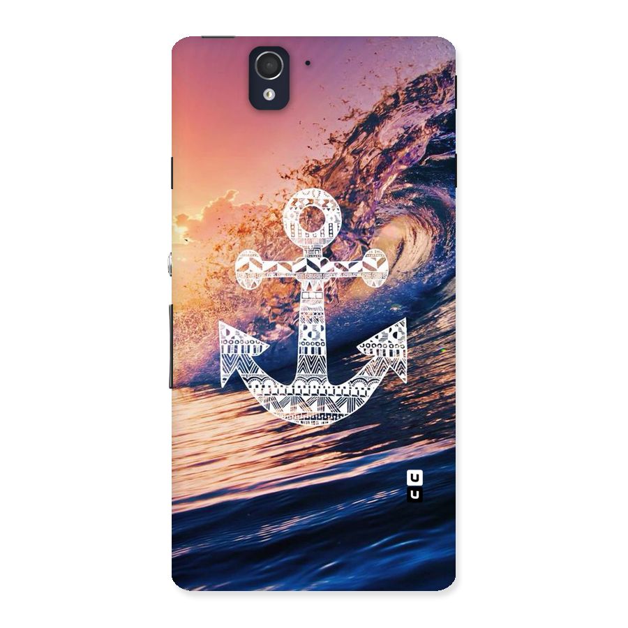 Ocean Anchor Wave Back Case for Sony Xperia Z