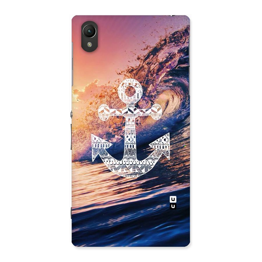 Ocean Anchor Wave Back Case for Sony Xperia Z1