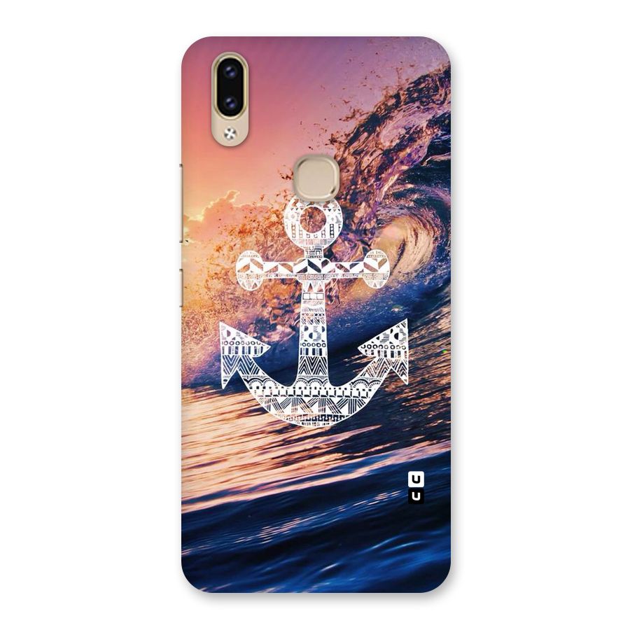 Ocean Anchor Wave Back Case for Vivo V9 Youth
