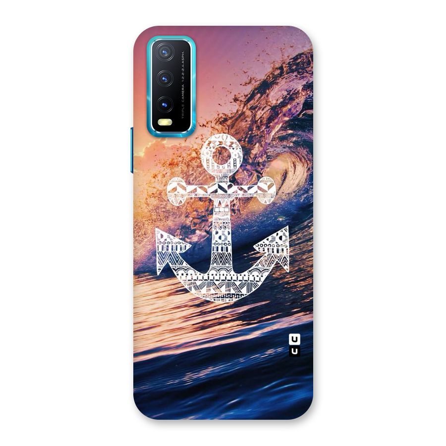 Ocean Anchor Wave Back Case for Vivo Y20G