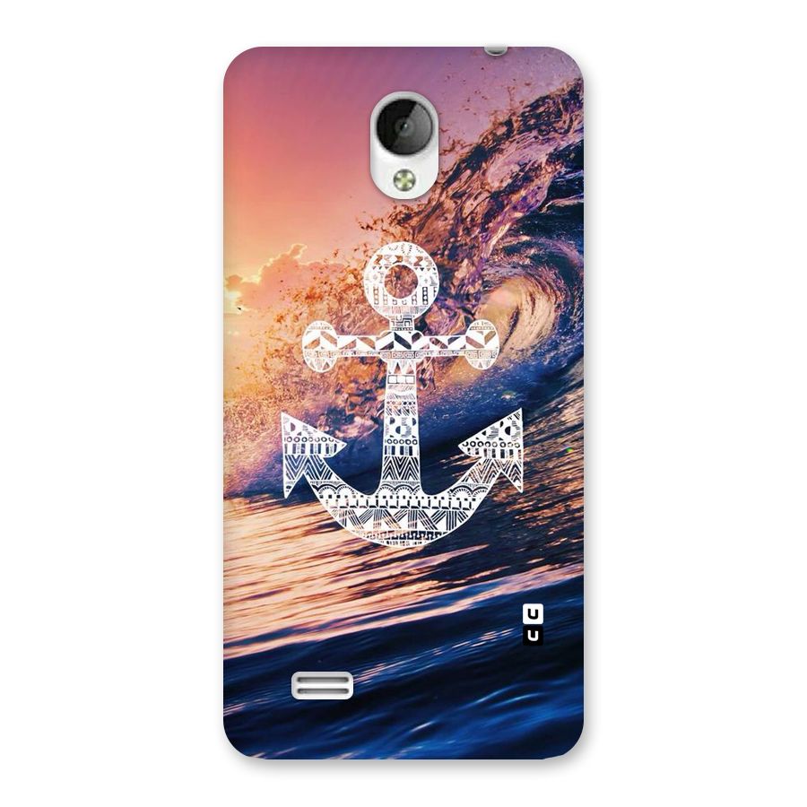 Ocean Anchor Wave Back Case for Vivo Y21
