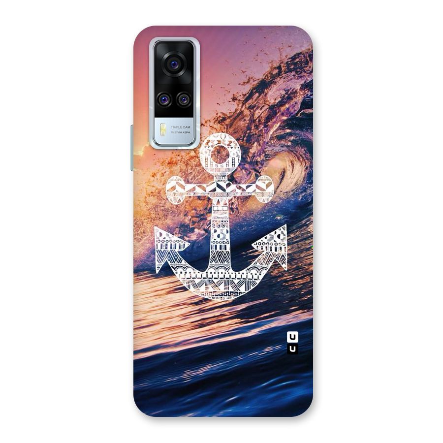 Ocean Anchor Wave Back Case for Vivo Y31