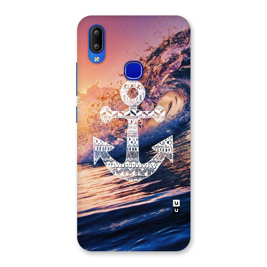 Ocean Anchor Wave Back Case for Vivo Y91