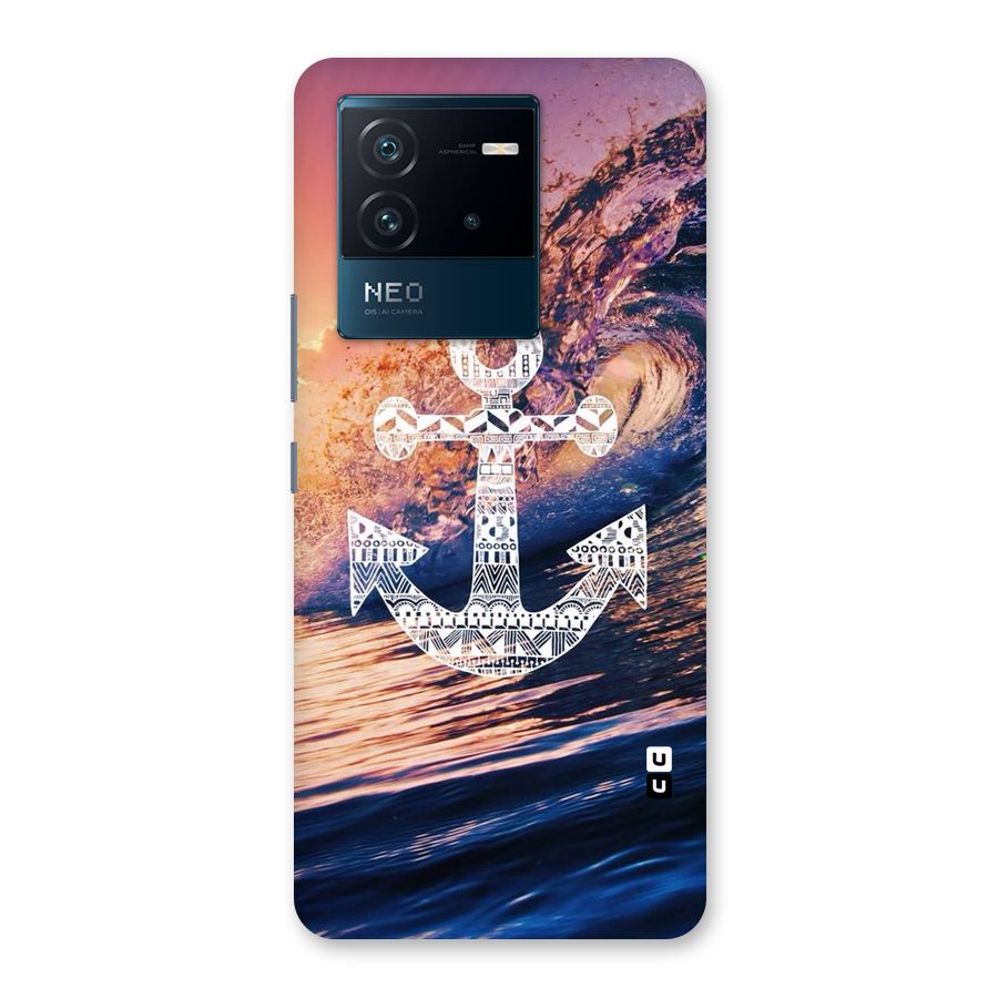 Ocean Anchor Wave Back Case for Vivo iQOO Neo 6 5G