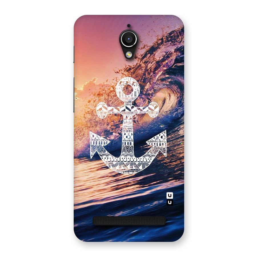 Ocean Anchor Wave Back Case for Zenfone Go