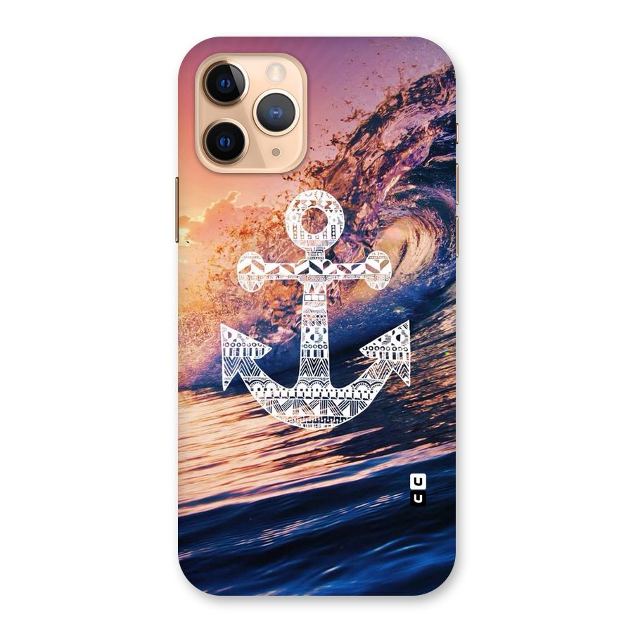 Ocean Anchor Wave Back Case for iPhone 11 Pro