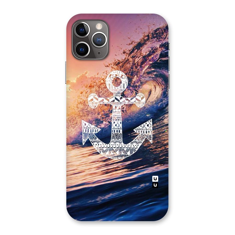 Ocean Anchor Wave Back Case for iPhone 11 Pro Max