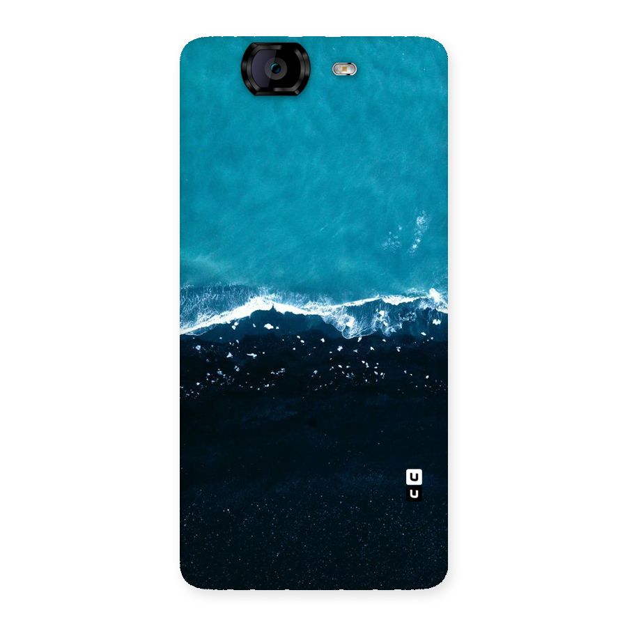 Ocean Blues Back Case for Canvas Knight A350