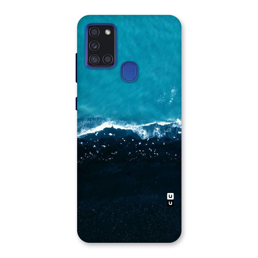 Ocean Blues Back Case for Galaxy A21s
